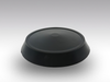 Cône de boudin CEREDI Classic 9017 en EPDM, noir RAL 9005, Ø 230/200 mm
