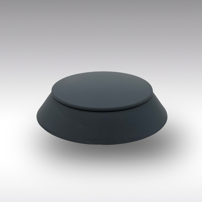 Cône de boudin CEREDI Millennium 9016 en EPDM, gris foncé RAL 7046, Ø 165/125 mm