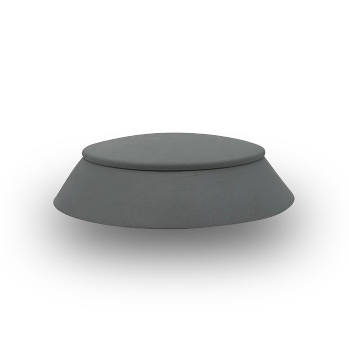 Cône de boudin EPDM CEREDI Millennium 9016 gris clair RAL 7035 pour semi-rigide et annexe