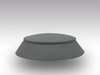 Cône de boudin CEREDI Millennium 9016 en EPDM, gris clair RAL 7035, Ø 165/125 mm