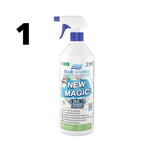 BLUE MARINE New Magic Nettoyant dégraissant pour bateaux pour ORCA Pennel & Flipo